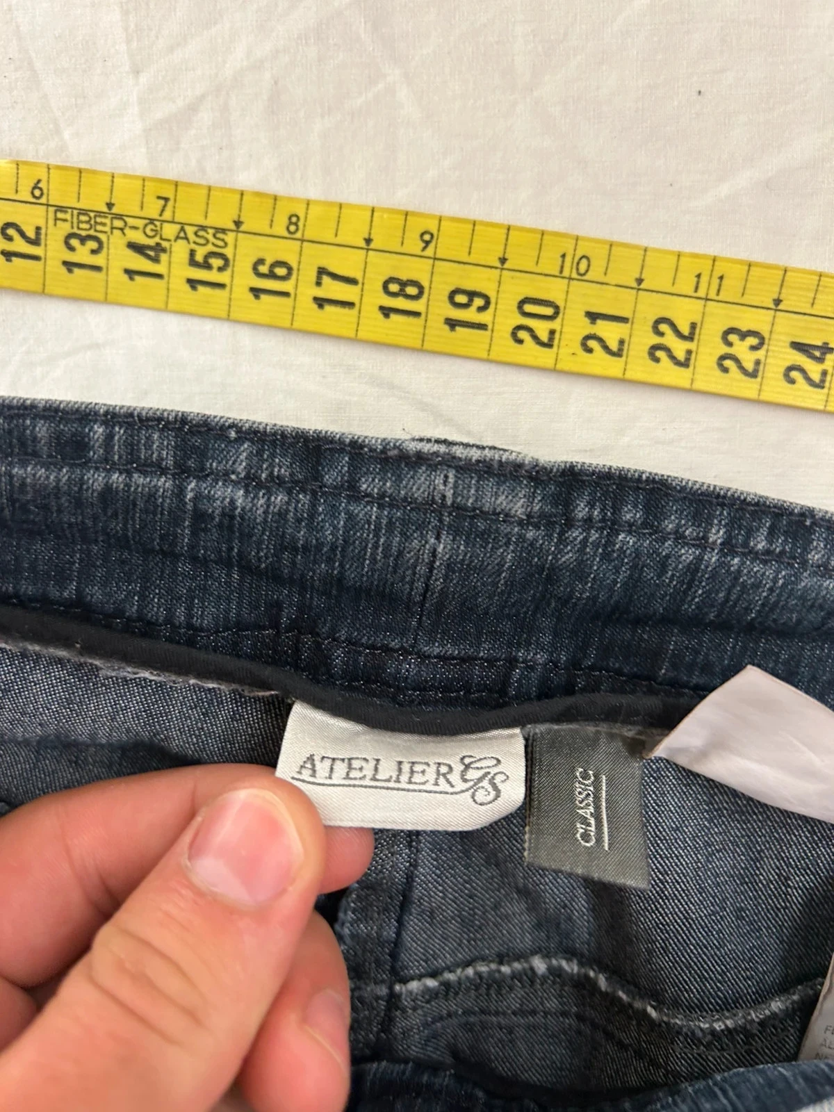 Jean negro recto atelier gs talla 44 – photo 13